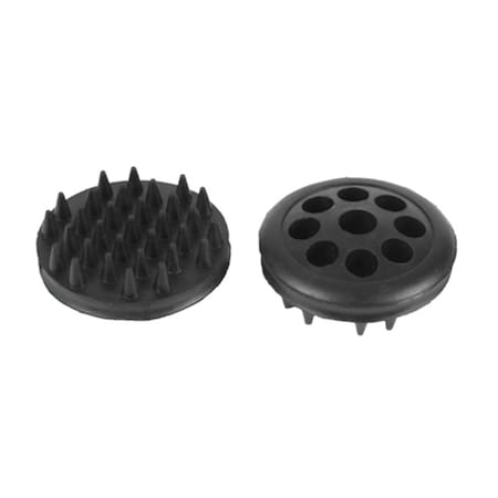 Jacks Imports Jr. Round Rubber Curry BLACK 10650-BK